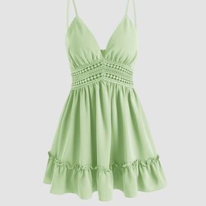 Ruffle Mini Dress (CIDER)
